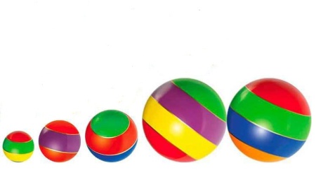 Купить Мячи резиновые (комплект из 5 мячей различного диаметра) в Мураши 