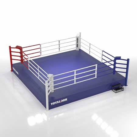 Купить Ринг боксерский Totalbox на помосте 0,5 м, 6х6м, 5х5м в Мураши 