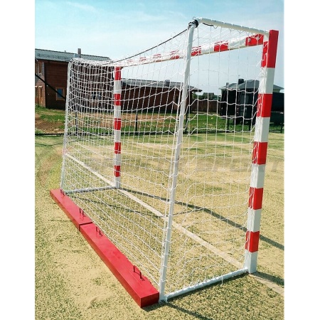 Купить Ворота мини-футбольные без сетки 2х3х1 м. (добровольный серт.) с накидным противовесом 25 кг в Мураши 