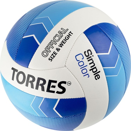 Купить Мяч волейбольный Torres Simple Color любительский р.5 в Мураши 